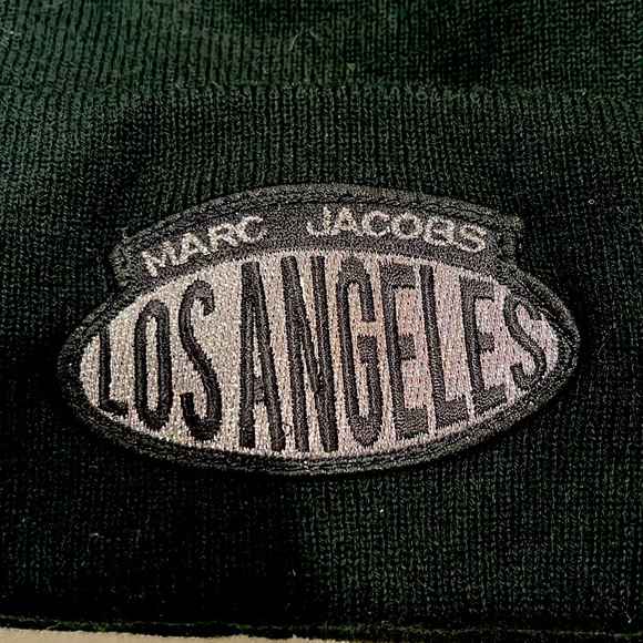 Marc Jacobs Los Angeles Metallic Patch Beanie - Picture 4 of 5